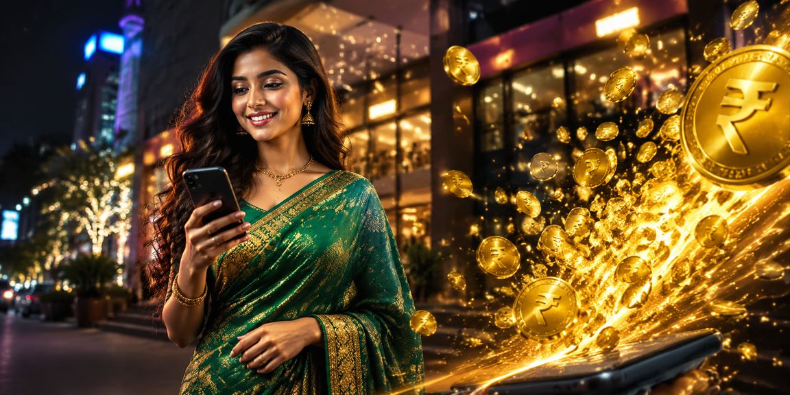 Mobile user enjoying online casino games in Delhi